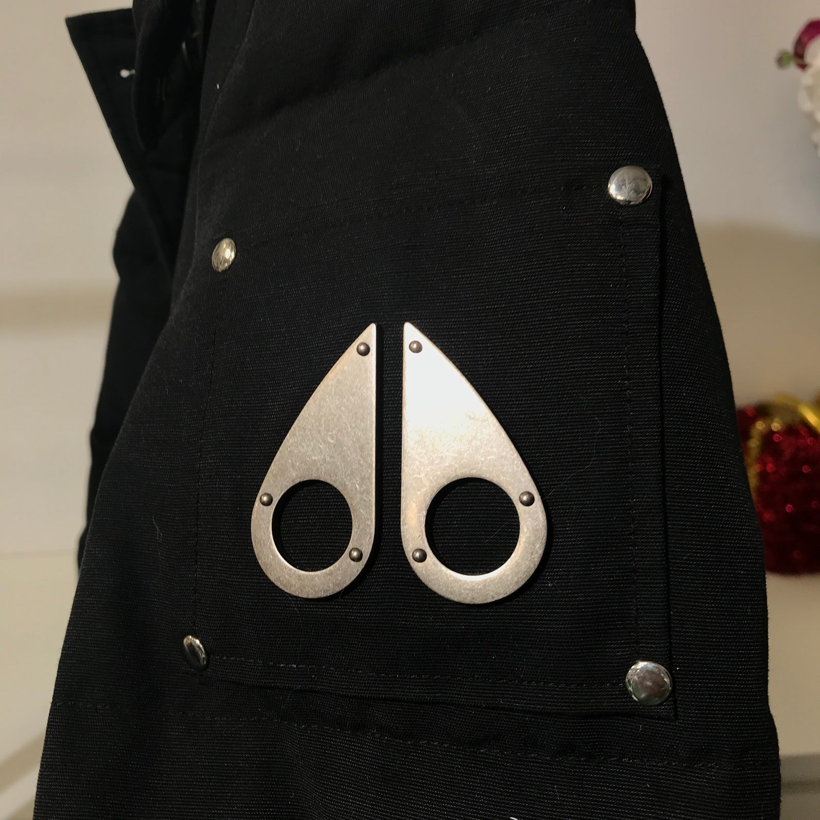 Black Original 3Q Fur Puffer