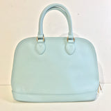 Baby Blue Top Handle Bag
