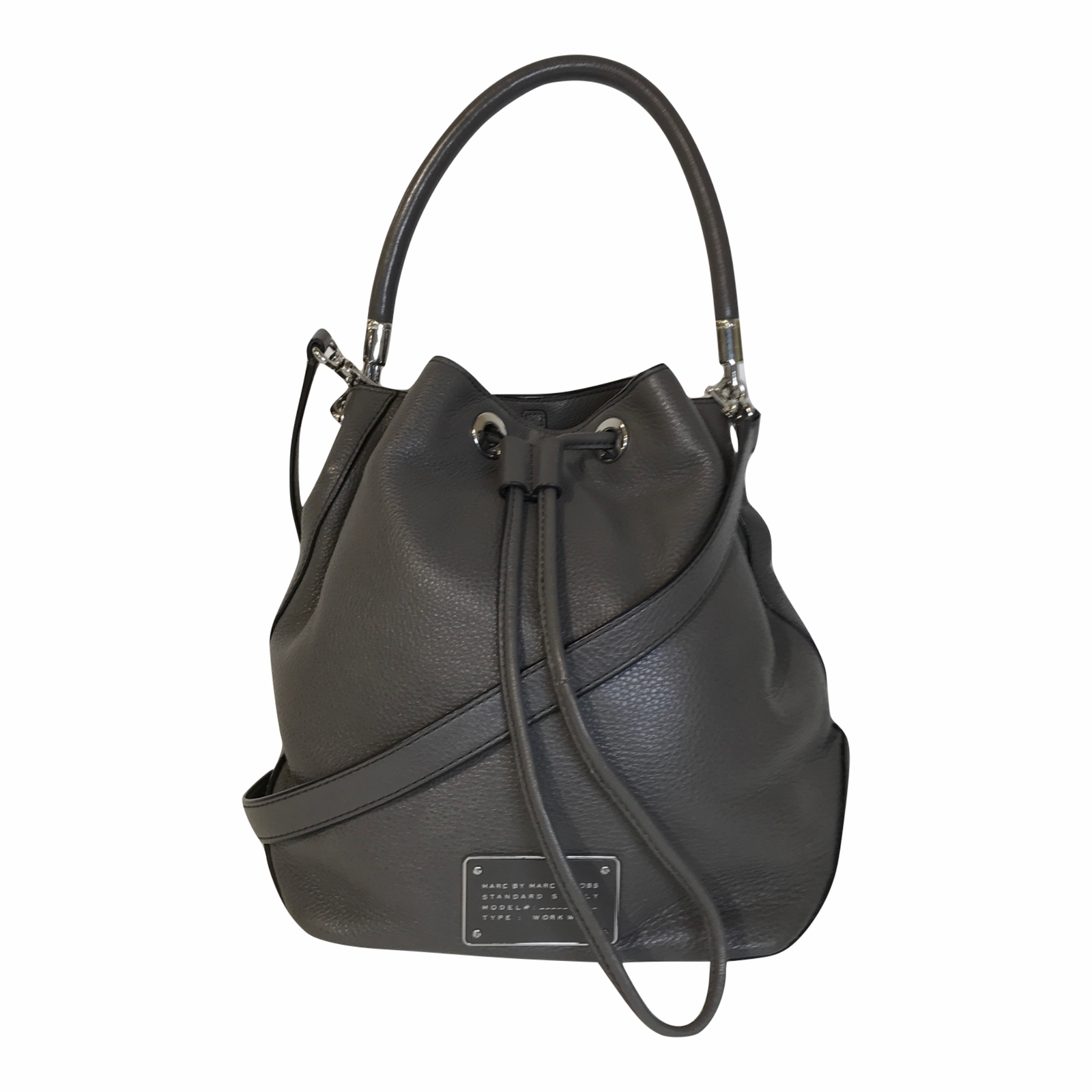 Grey Bucket Bag