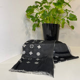 Silk Blend Monogram St Petersbourg Scarf