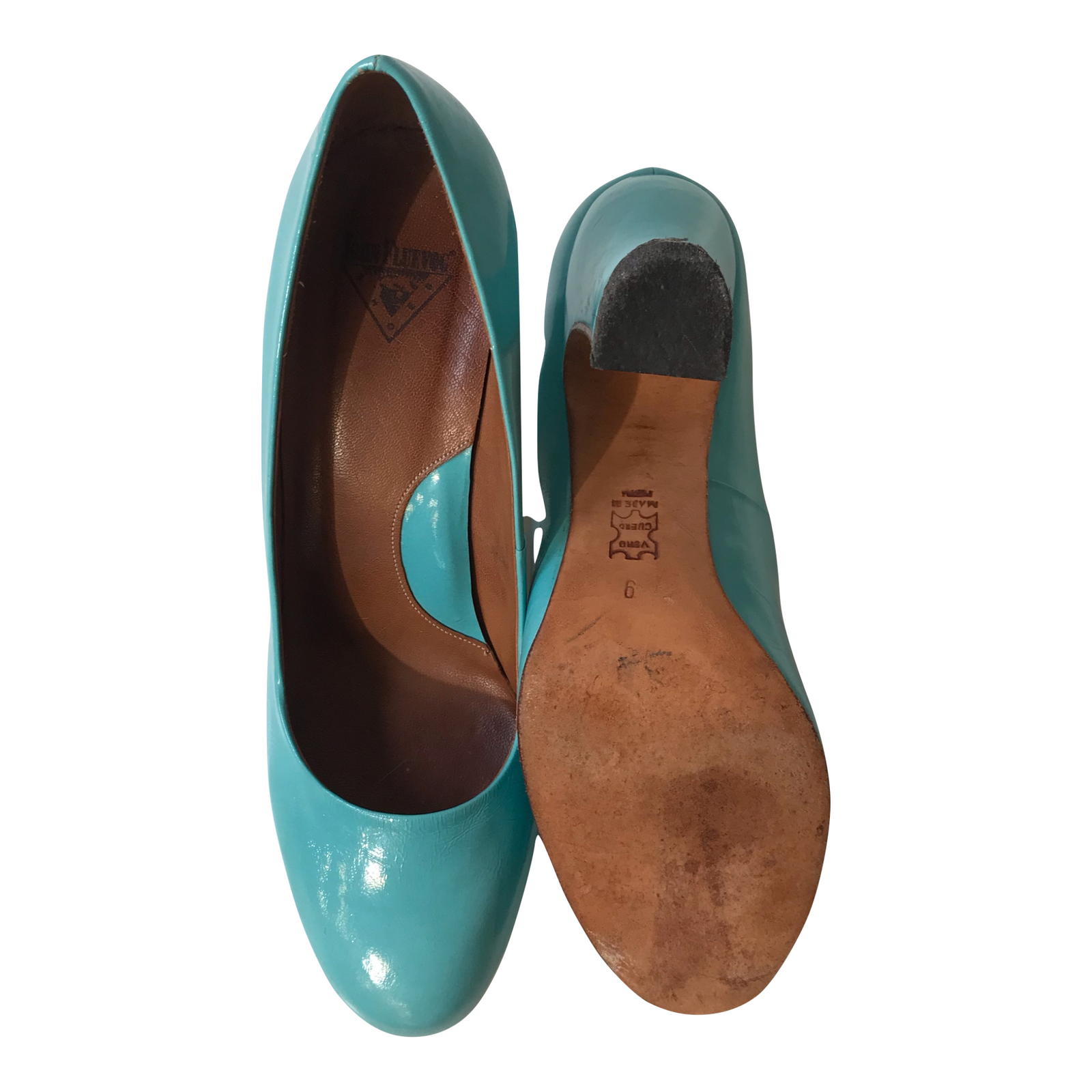 Vintage Light Blue Heels