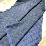 Large GG Jacquard Wool/Silk Blend