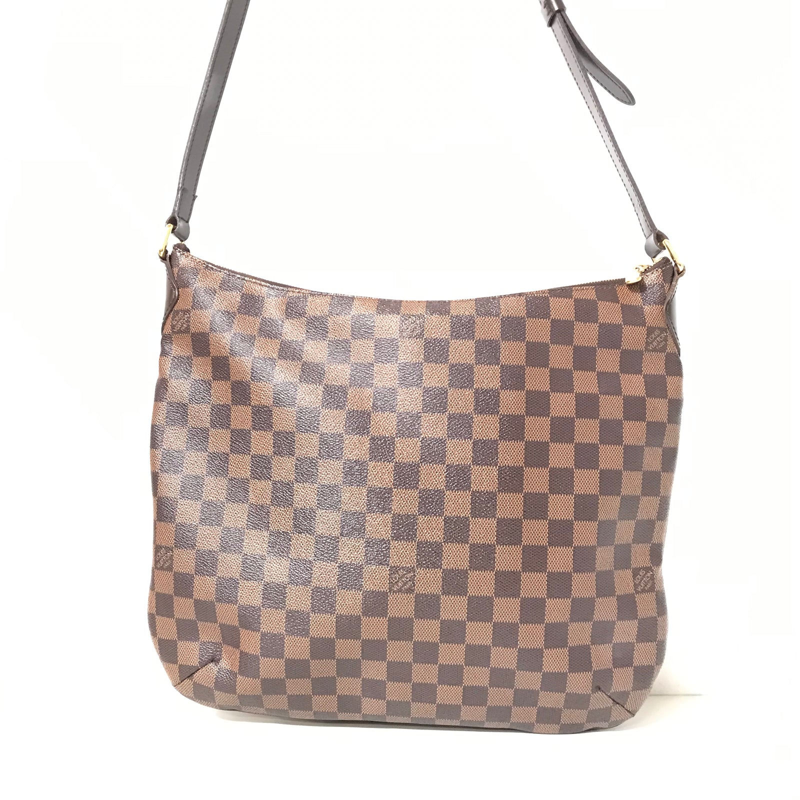 Louis Vuitton Bloomsbury GM Damier Ebene Shoulder Handbag