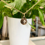 Repurposed Louis Vuitton Pendant Necklace 2