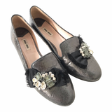 Dark Grey Loafers 40