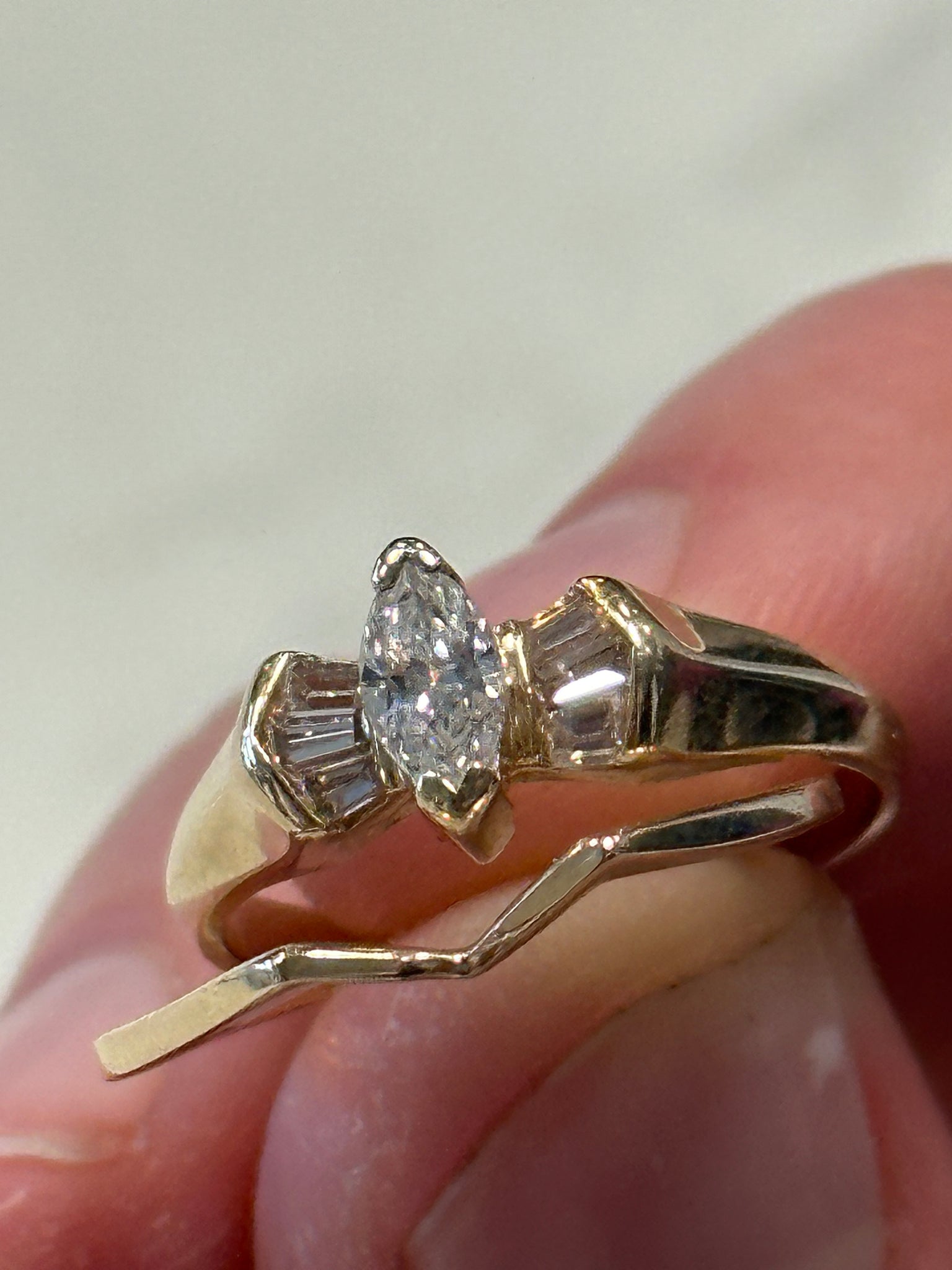 Certified Natural Diamond Ring Set