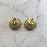 Vintage 1994 CC Clip-On Earrings