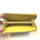 Prada Saffiano Zip Around Wallet