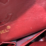 Lambskin Quilted Small Double Flap