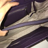 Purple Top Handle Bag