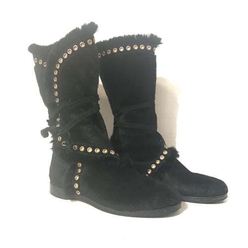 Black Pony Hair 39.5