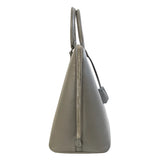 Saffiano Lux Large Promenade Tote Marmo
