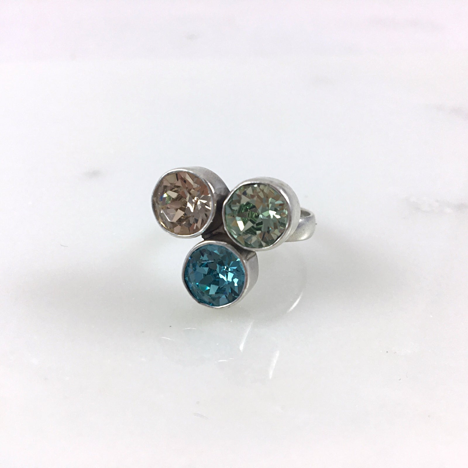 Triple Stone Ring