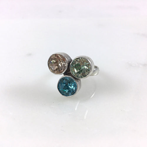 Triple Stone Ring