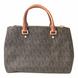Monogram Satchel