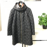 Black Quilted Coat
