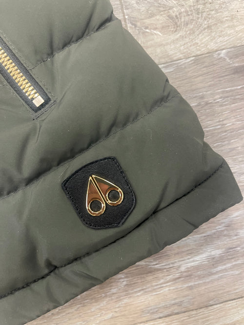 Green Puffer Vest w/ Hood