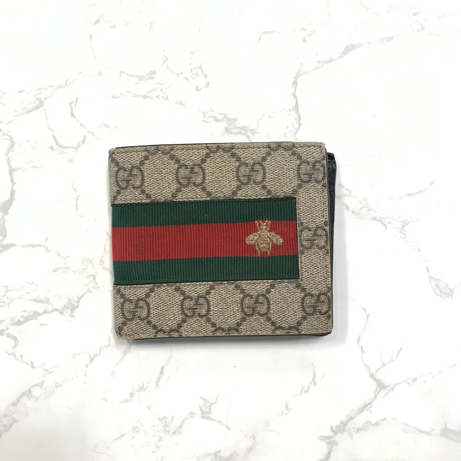 GG Supreme Bee Wallet Loom Magpie Boutique