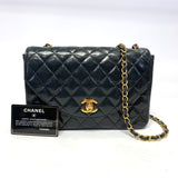 Lambskin Quilted Small Single Flap