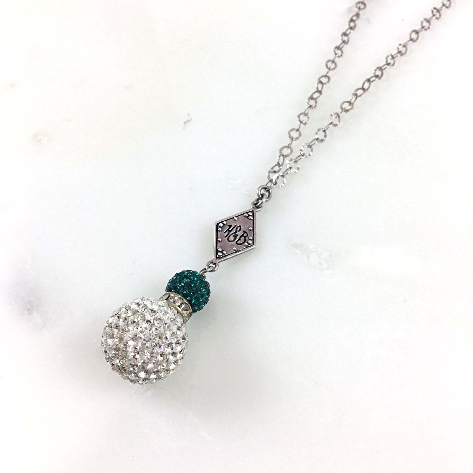 Riders Green Necklace