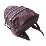 Nylon Biker Backpack Black