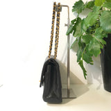 Lambskin Quilted Medium Double Flap