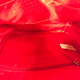Red Nylon Backpack