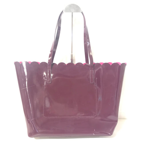 Plum Structured Top Handle