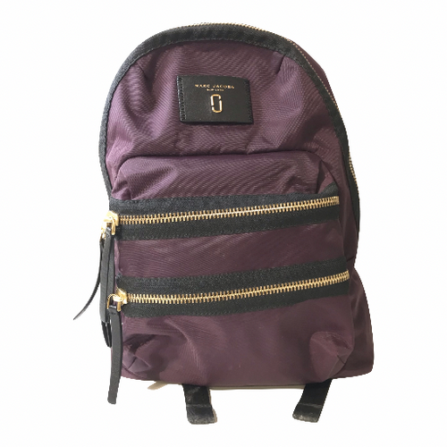 Nylon Biker Backpack Black