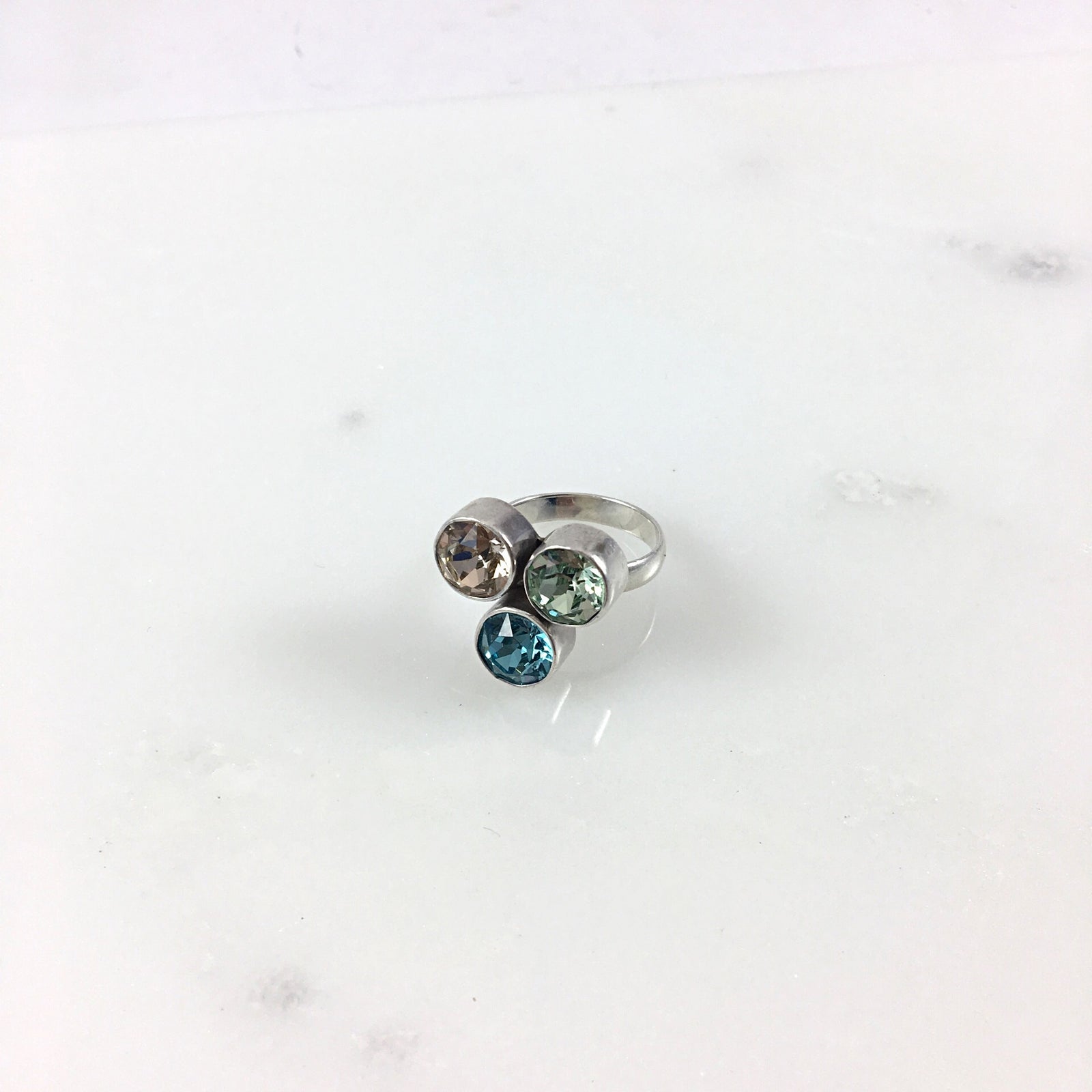 Triple Stone Ring