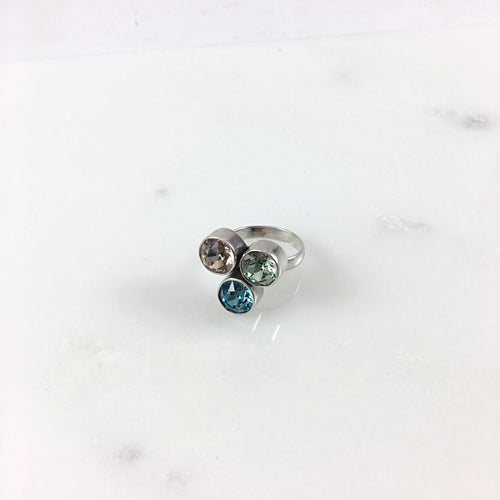 Triple Stone Ring