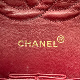 Lambskin Quilted Medium Double Flap