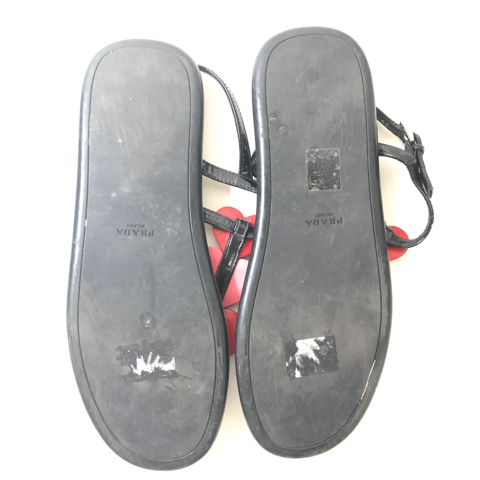 Triple Heart Sandals 39