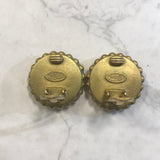 Vintage 1994 CC Clip-On Earrings