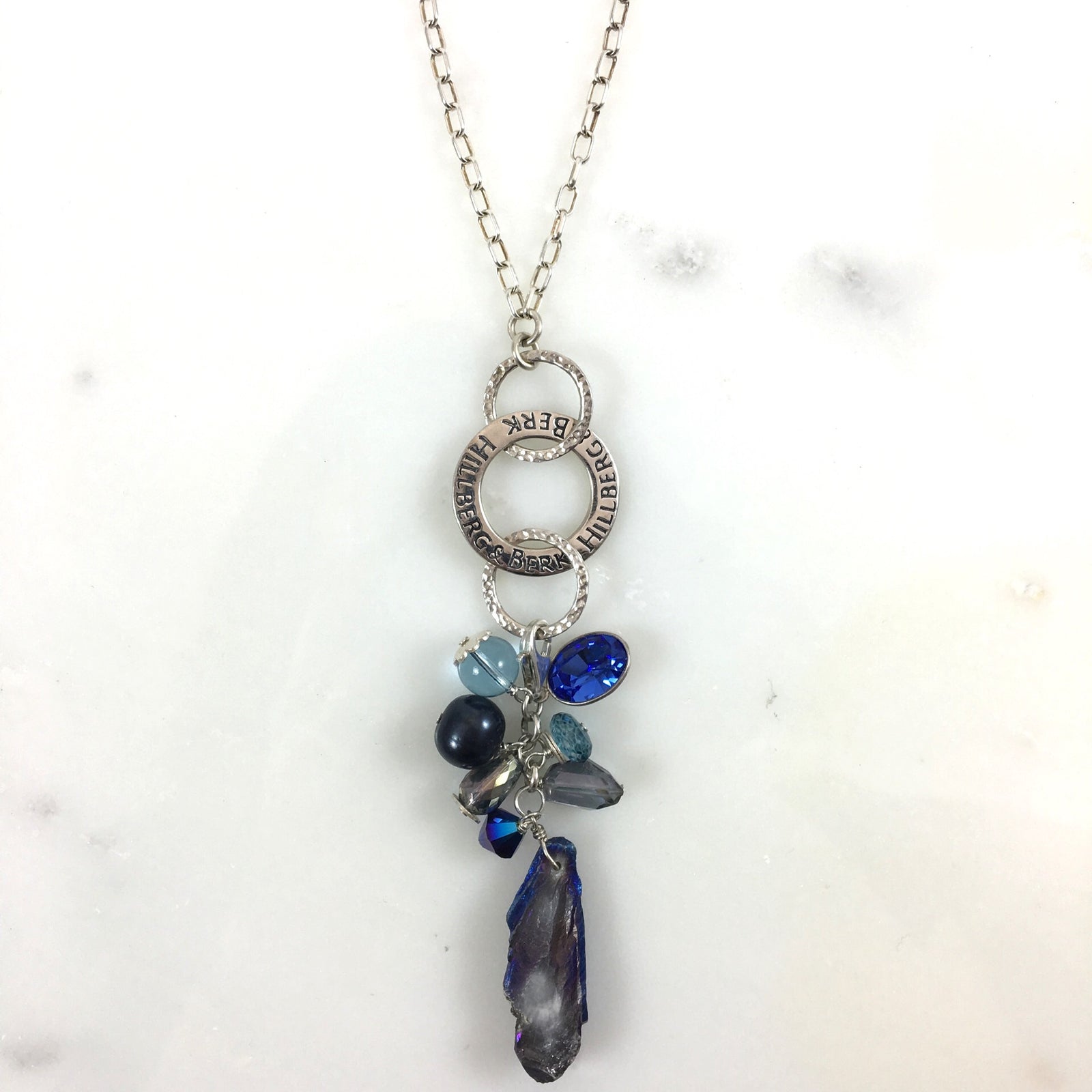 Triple Hoop Chain Necklace