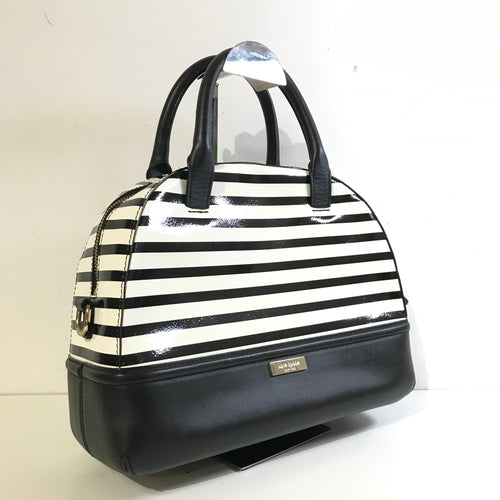 Stripe Top Handle Bag