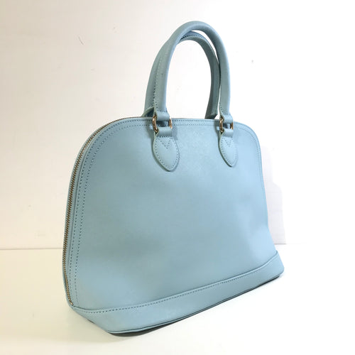 Baby Blue Top Handle Bag