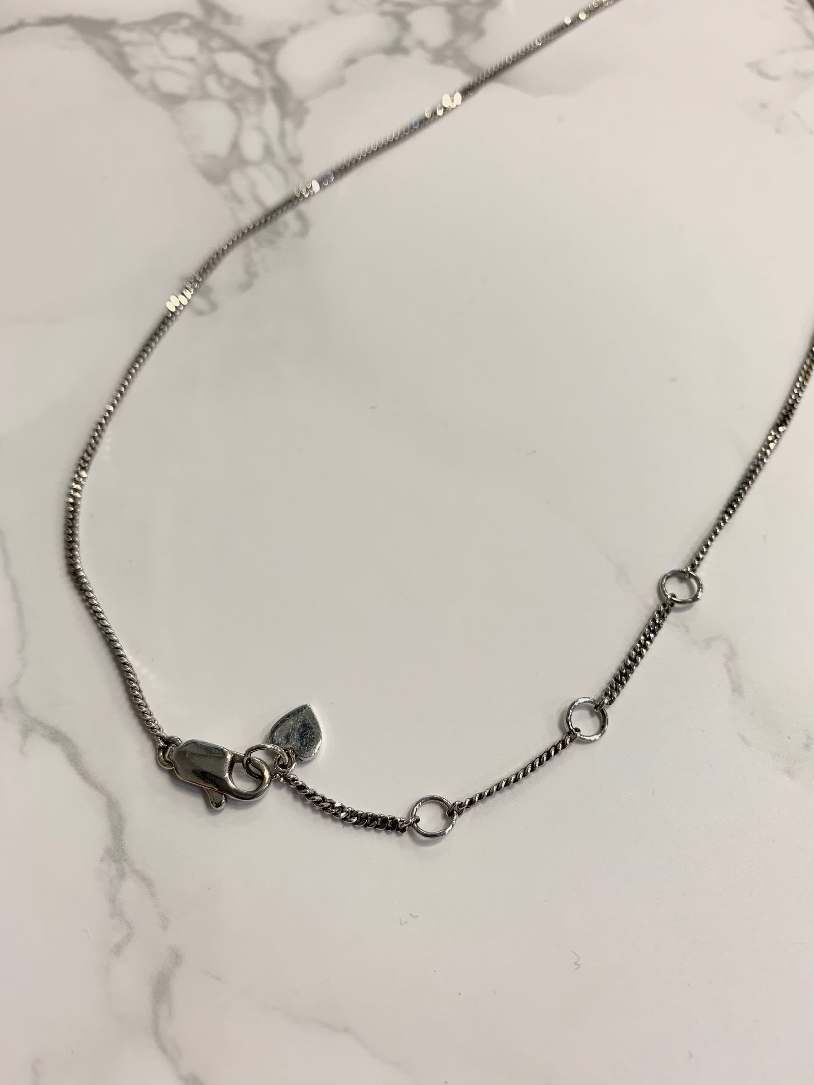 Silver Tone Pendant Necklace