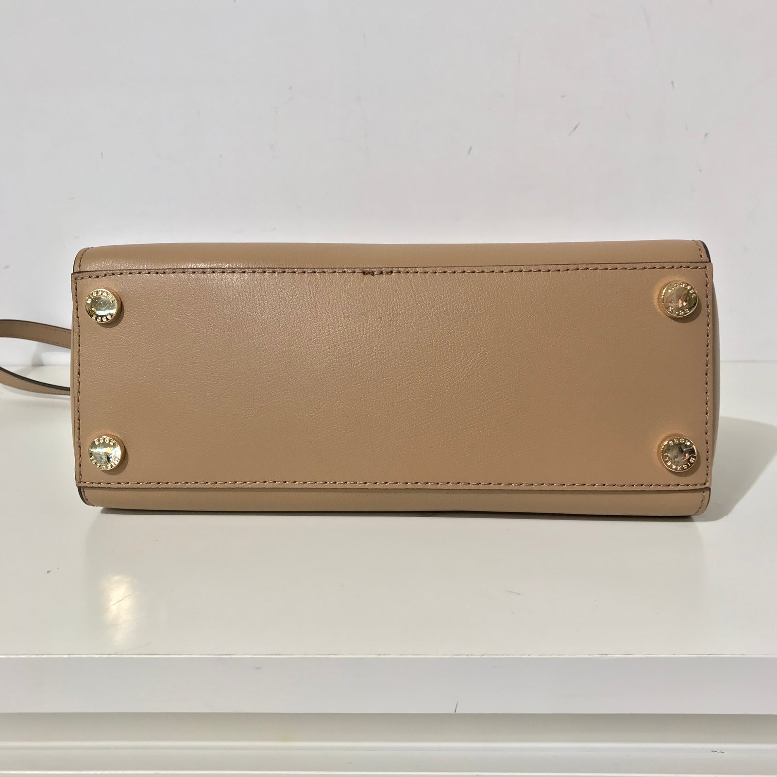 Beige Satchel
