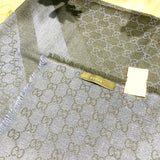 Large GG Jacquard Wool/Silk Blend