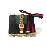 Calfskin Mini Sylvie Chain Shoulder Bag