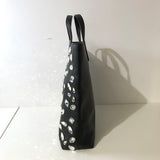 Large Carolyn Crystal Leather Tote