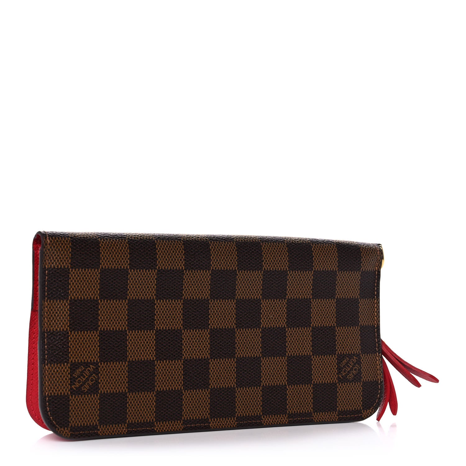 Damier Ebene Insolite Wallet Red – Loom & Magpie Boutique