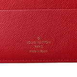 Damier Ebene Insolite Wallet Red