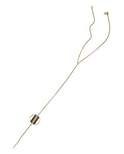 Rhine Lariat Gold-Tone