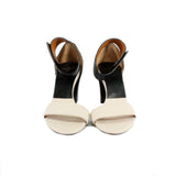 Nude Black Heel Sandals