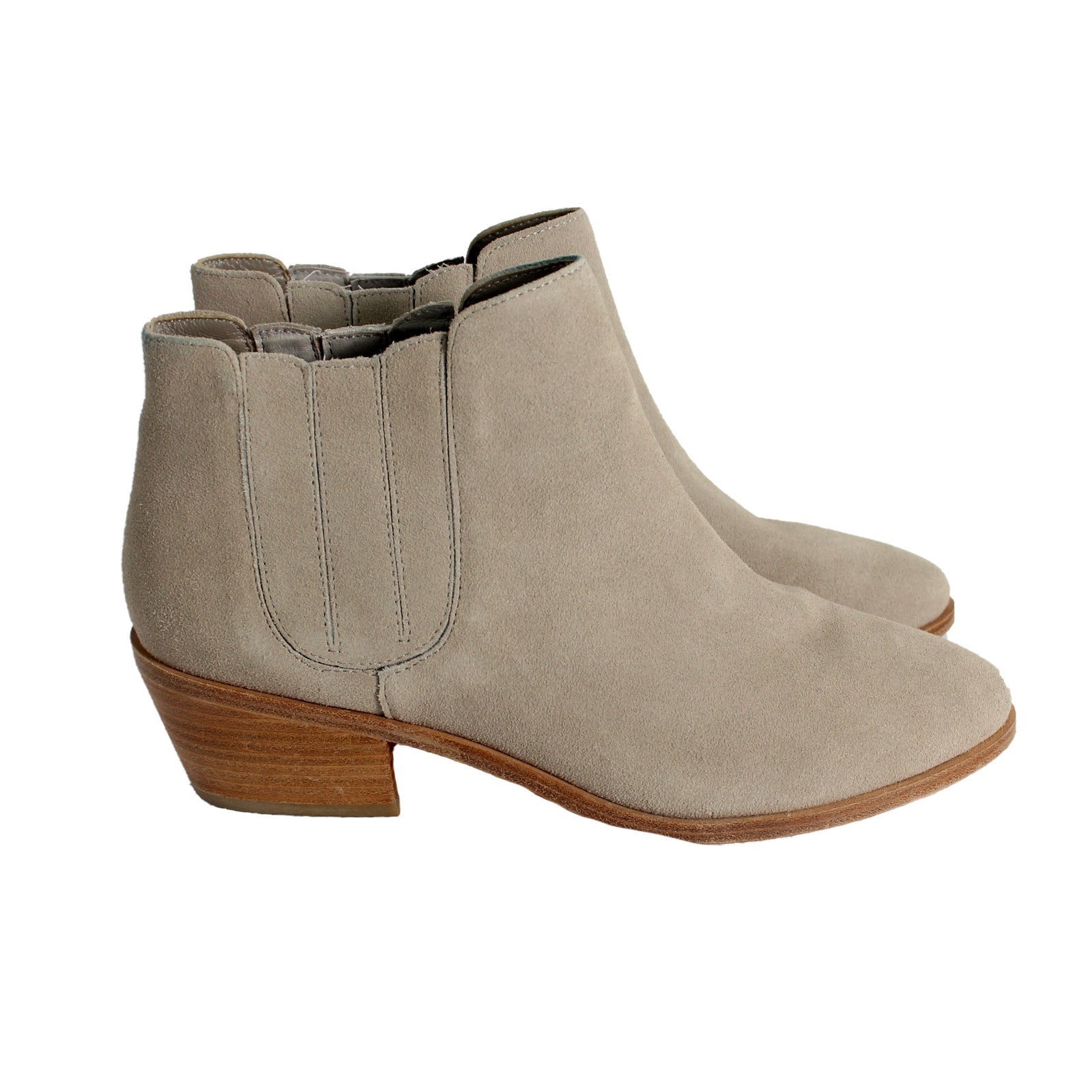 Grey Ankle Boots
