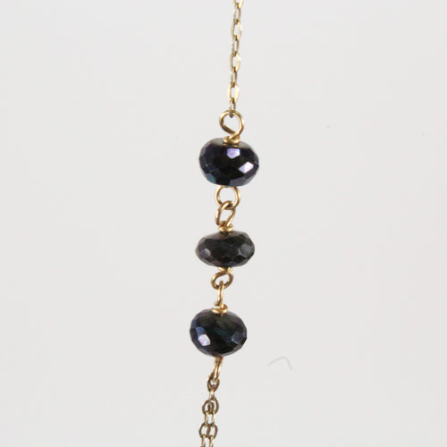 Blue Hematite Lariat