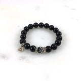 Black Fade Pearl Bracelet