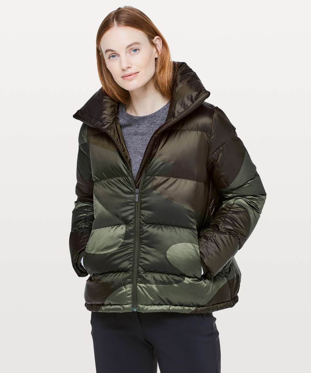 Green Cloudscape Jacket